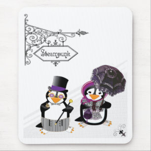 Tapis De Souris Pingouin à vapeur Mousepad