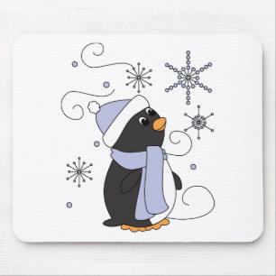 Tapis De Souris Pingouin dans la crainte