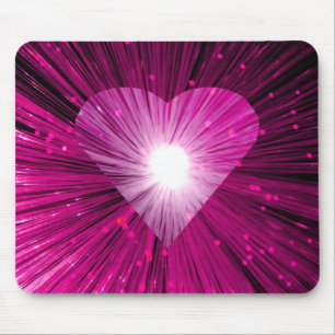 Tapis De Souris Pink Heart mousepad