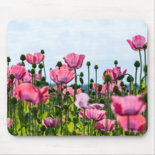 Tapis De Souris Pink Poppies