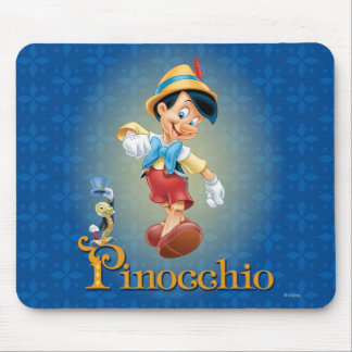 Tapis De Souris Pinocchio avec Jiminy Cricket 2