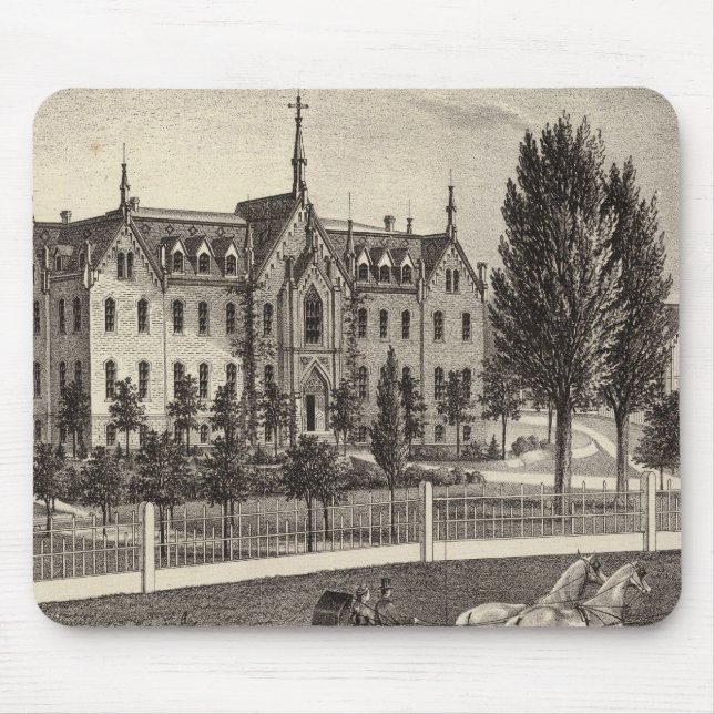 Tapis De Souris Pio Nono College et école normale (Devant)