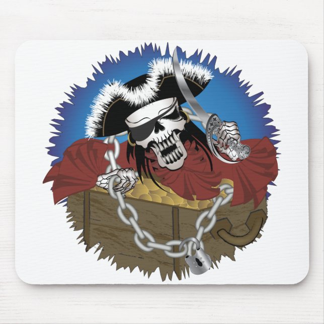 Tapis De Souris Pirate (Devant)