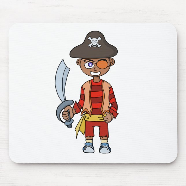 Tapis De Souris Pirate Boy (Devant)