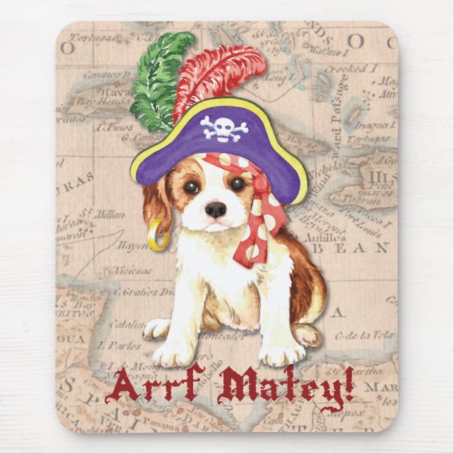 Tapis De Souris Pirate cavalier (Devant)