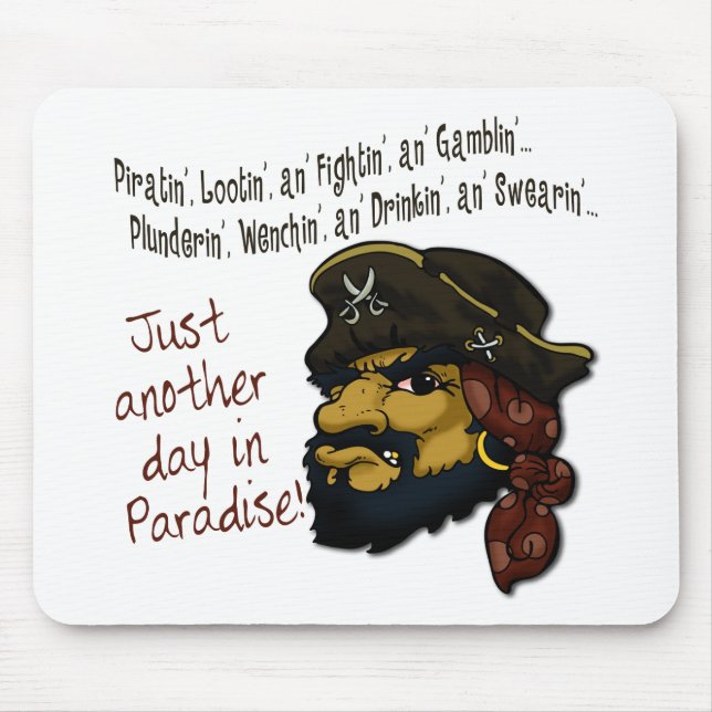 Tapis De Souris Pirates ! (Devant)