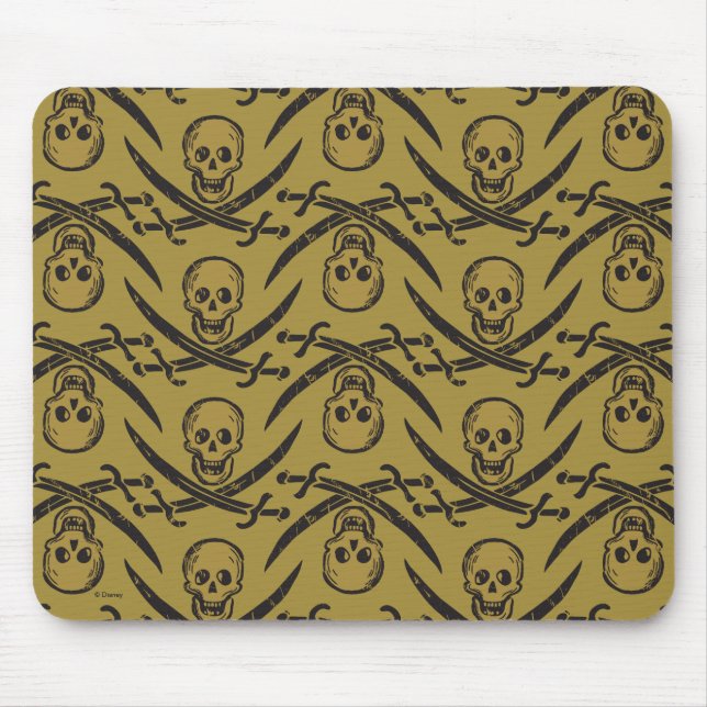 Tapis De Souris Pirates des Caraïbes 5 | Attention - Motif (Devant)