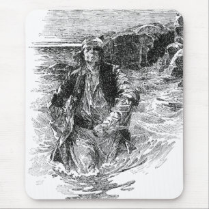 Tapis De Souris Pirates Vintage, Sir Henry Morgan dans l'Océan