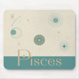 Tapis De Souris Pisces Zodiac Mousepad