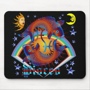Tapis De Souris Pisces-Zodiac-V-1