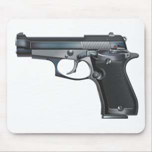 Tapis De Souris Pistolet