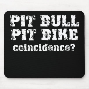 Tapis De Souris Pit Bull Dirt Bike Motocross Pit Bike Mousepad