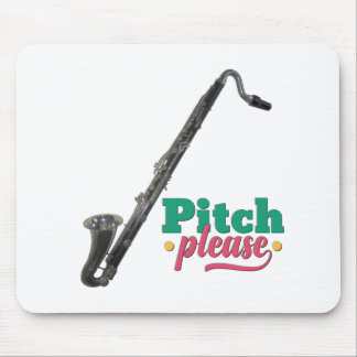 Tapis De Souris Pitch S'Il Vous Plaît : Bass Clarinet