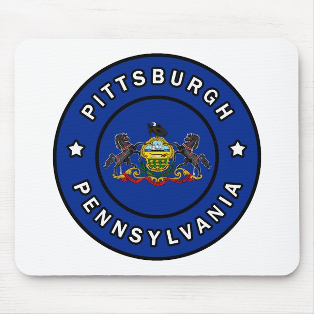 Tapis De Souris Pittsburgh Pennsylvanie (Devant)
