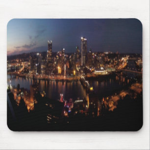 Tapis De Souris Pittsburgh via Monongahela Incline