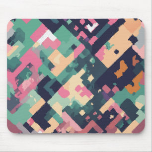 Tapis De Souris Pixel géométrique