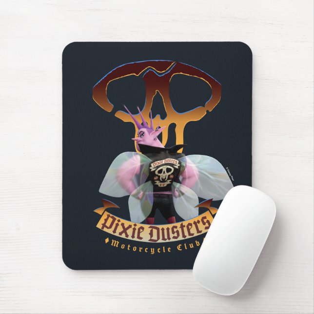 Tapis De Souris Pixie Dusters - Motorcycle Club (Avec souris)