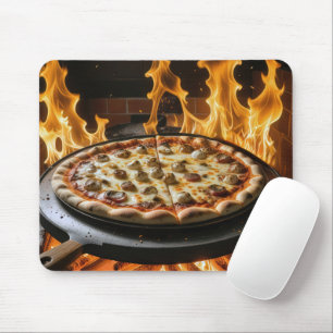 Tapis De Souris Pizza au bois
