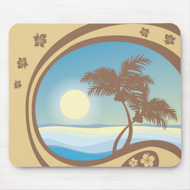 TAPIS DE SOURIS PLAGE (Devant)