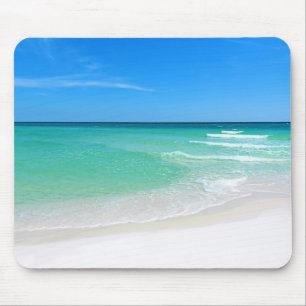 Tapis De Souris Plage blanche Mousepad