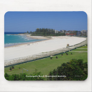 Tapis de souris Plage de Coolangatta Queensland Au