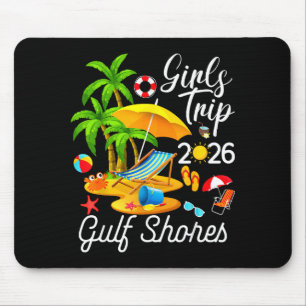 Tapis De Souris Plage de Gulf Shores Alabama Dessin d'été