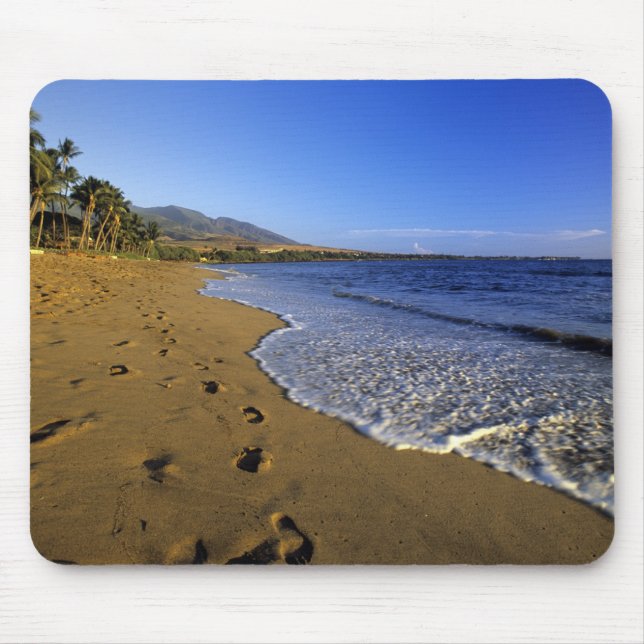 Tapis De Souris Plage de Kaanapali, Maui, Hawaii, États-Unis (Devant)