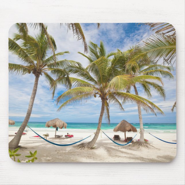 Tapis De Souris Plage de vacances (Devant)