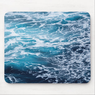 Tapis De Souris Plage d'été Waves Blue Ocean
