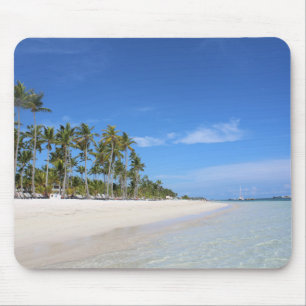 Tapis De Souris Plage personnalisée Palm Tree Tropical