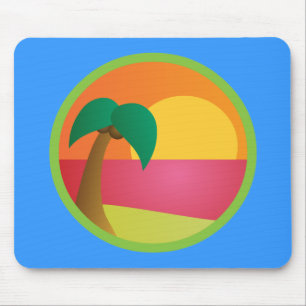 Tapis De Souris Plage tropicale