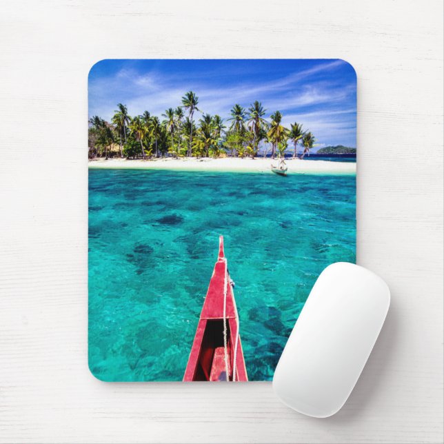 Tapis De Souris Plages tropicales | El Nido, Philippines, Palawan (Avec souris)