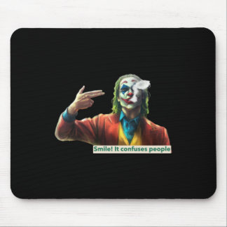Tapis De Souris Plaisanterie - Souriez ! Il Confond Le Sticke Des 
