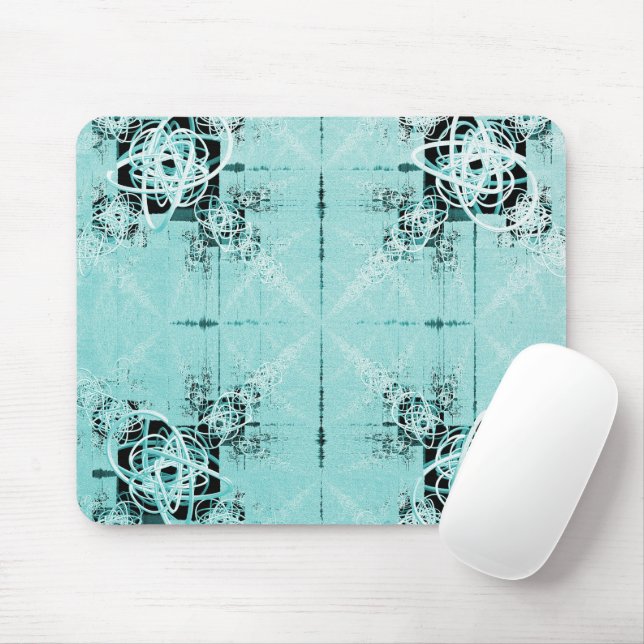 Tapis De Souris Plaisir Spiral Abstrait Mousepad (Avec souris)