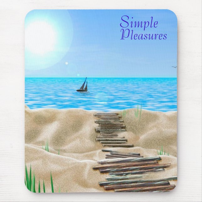 Tapis De Souris Plaisirs simples (Devant)