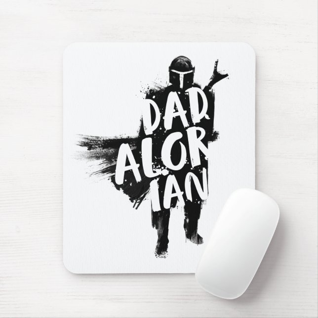 Tapis De Souris Plan de pinceau Dadalorian (Avec souris)