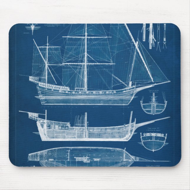 Tapis De Souris Plan d'expédition antique I (Devant)
