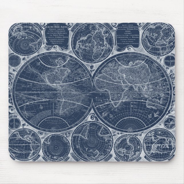 Tapis De Souris Plan directeur mondial (Devant)