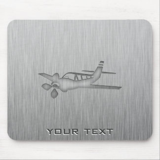 Tapis De Souris Plan en métal brossé