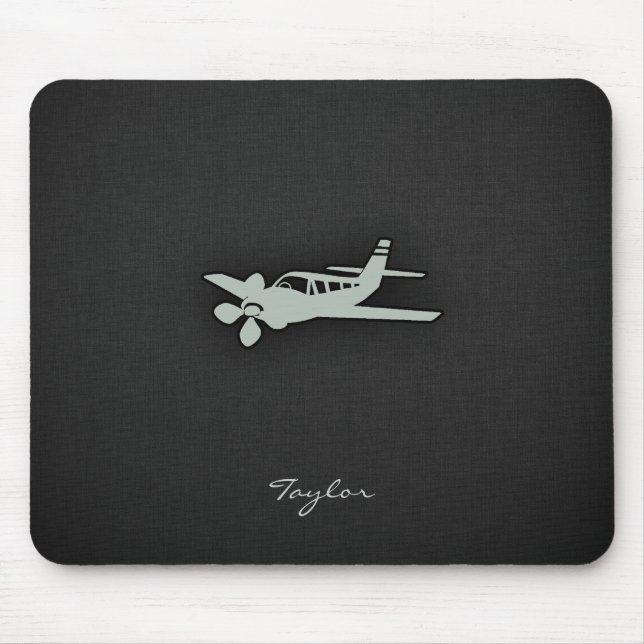Tapis De Souris Plan gris cendre (Devant)