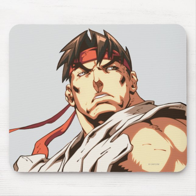 Tapis De Souris Plan rapproché de Ryu (Devant)