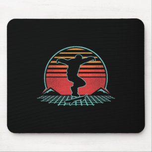 Tapis De Souris Planche à roulettes Rétro Vintage Style années 80