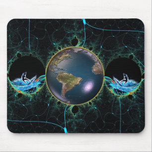 Tapis De Souris Planète Mousepad de surf