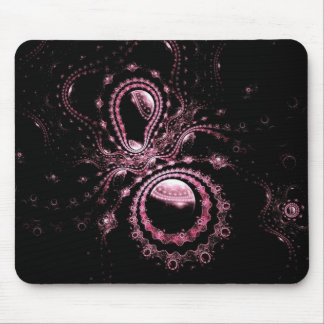 Tapis De Souris Planètes roses de fractale
