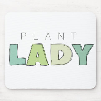 Tapis De Souris Plante Lady Mousepad