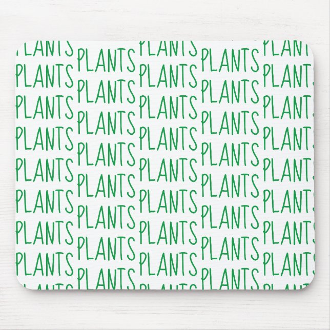 Tapis De Souris Plante Motif Plante moderne (Devant)