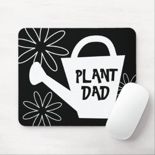 Tapis De Souris Plante papa mousepad. Citation de jardinage amusan