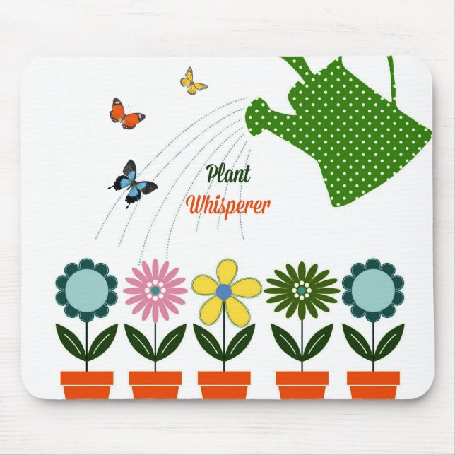 Tapis De Souris Plante Whisperer - Comment Votre Jardin Augmente-T (Devant)