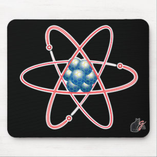 Tapis De Souris Plaque de souris atomique ironique