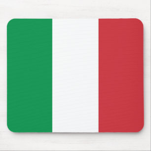 Tapis De Souris Plaque de souris avec Drapeau d'Italie